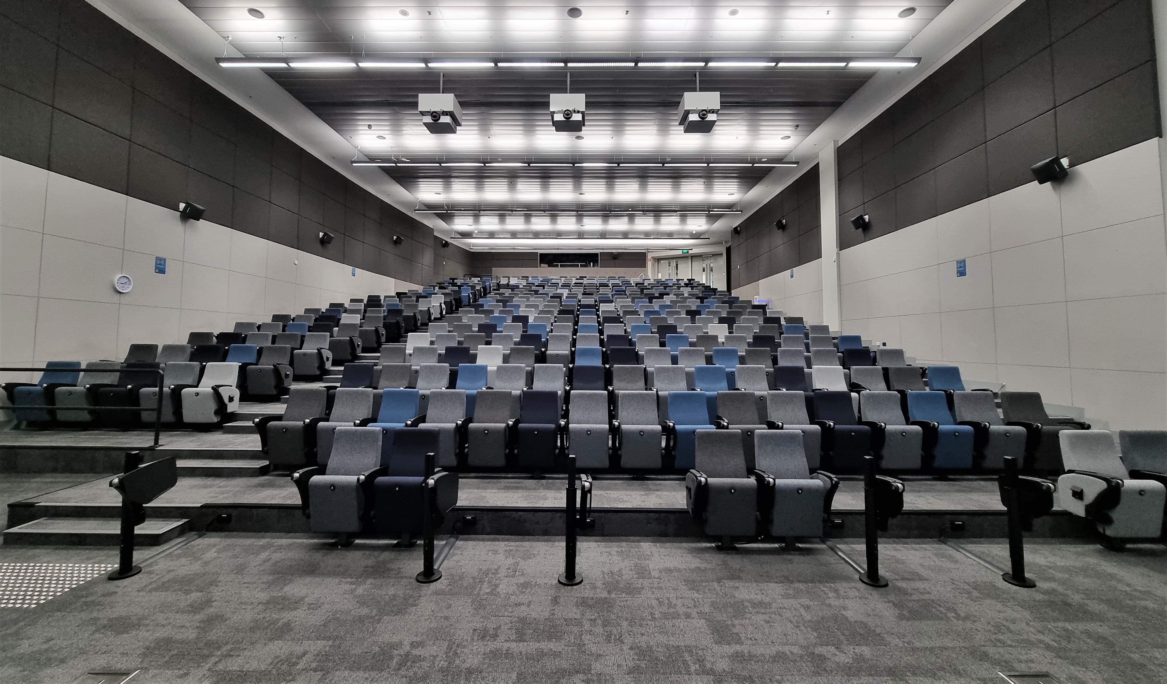 Profurn's lecture theatre seating at the University of Melbourne