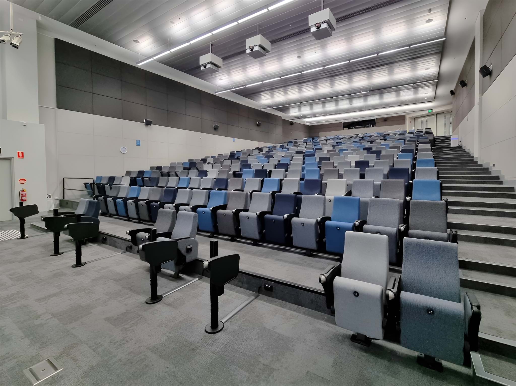 Profurn education seating and lecture theatre seating at University of Melbourne, Victoria, Australia