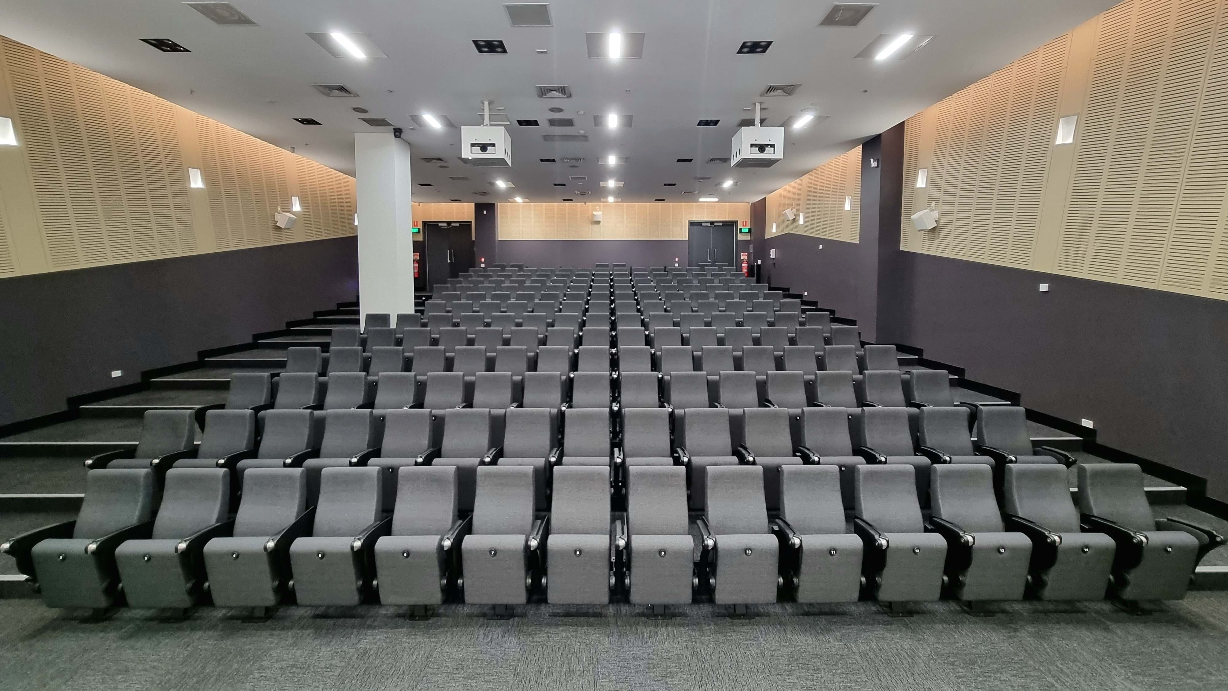Profurn's lecture theatre seating installation at the University of Melbourne