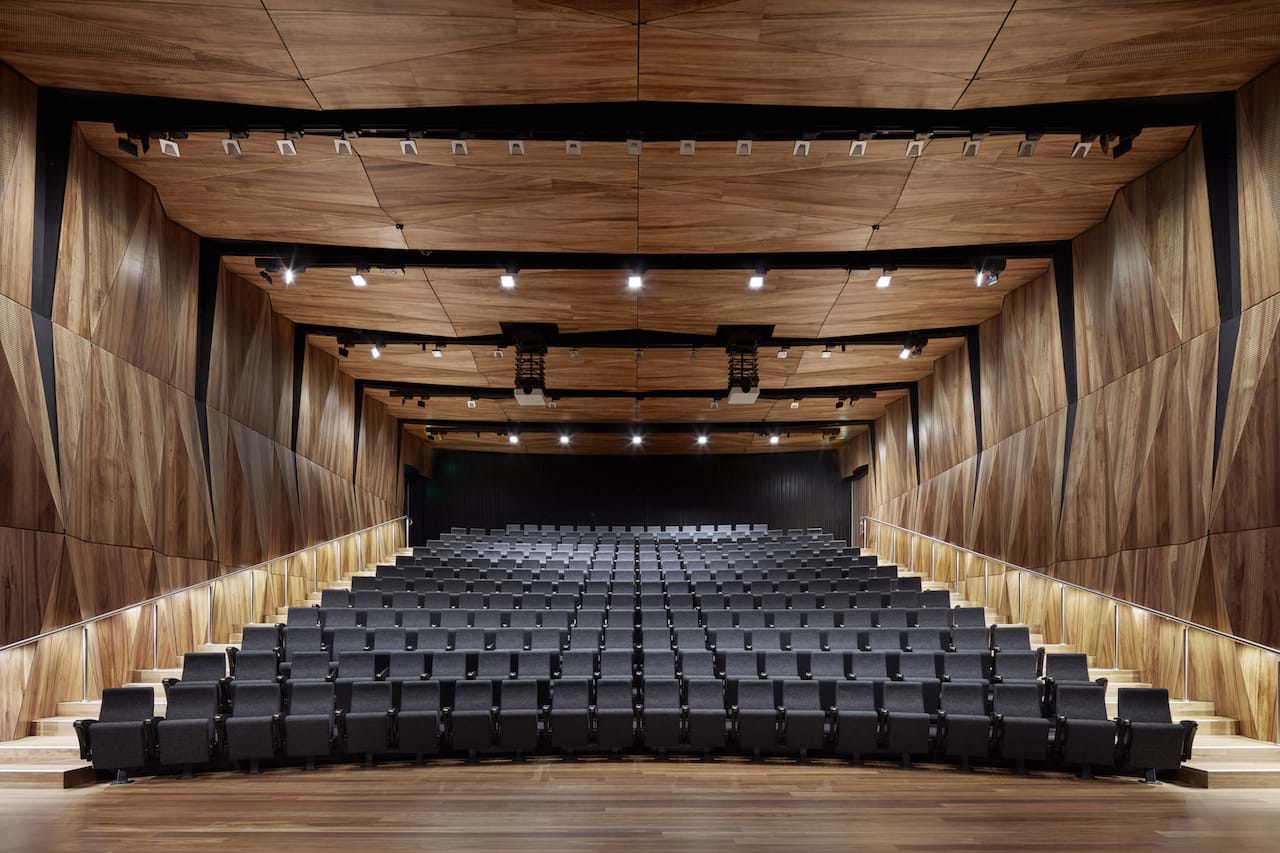 Profurn | Public theatre seating at Trinity Gateway, Australia