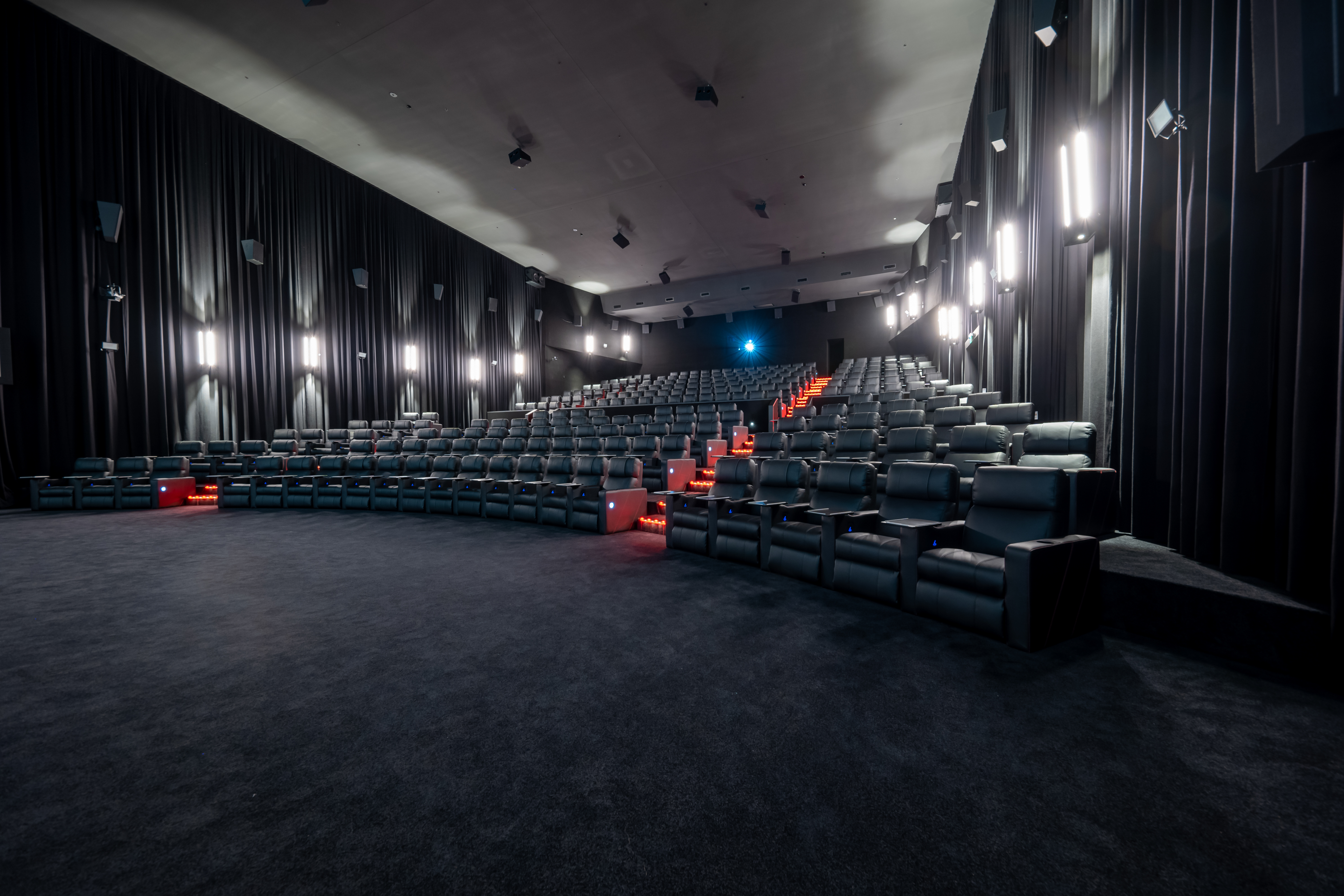 Cinema seating at Reading Cinemas, Jindalee.