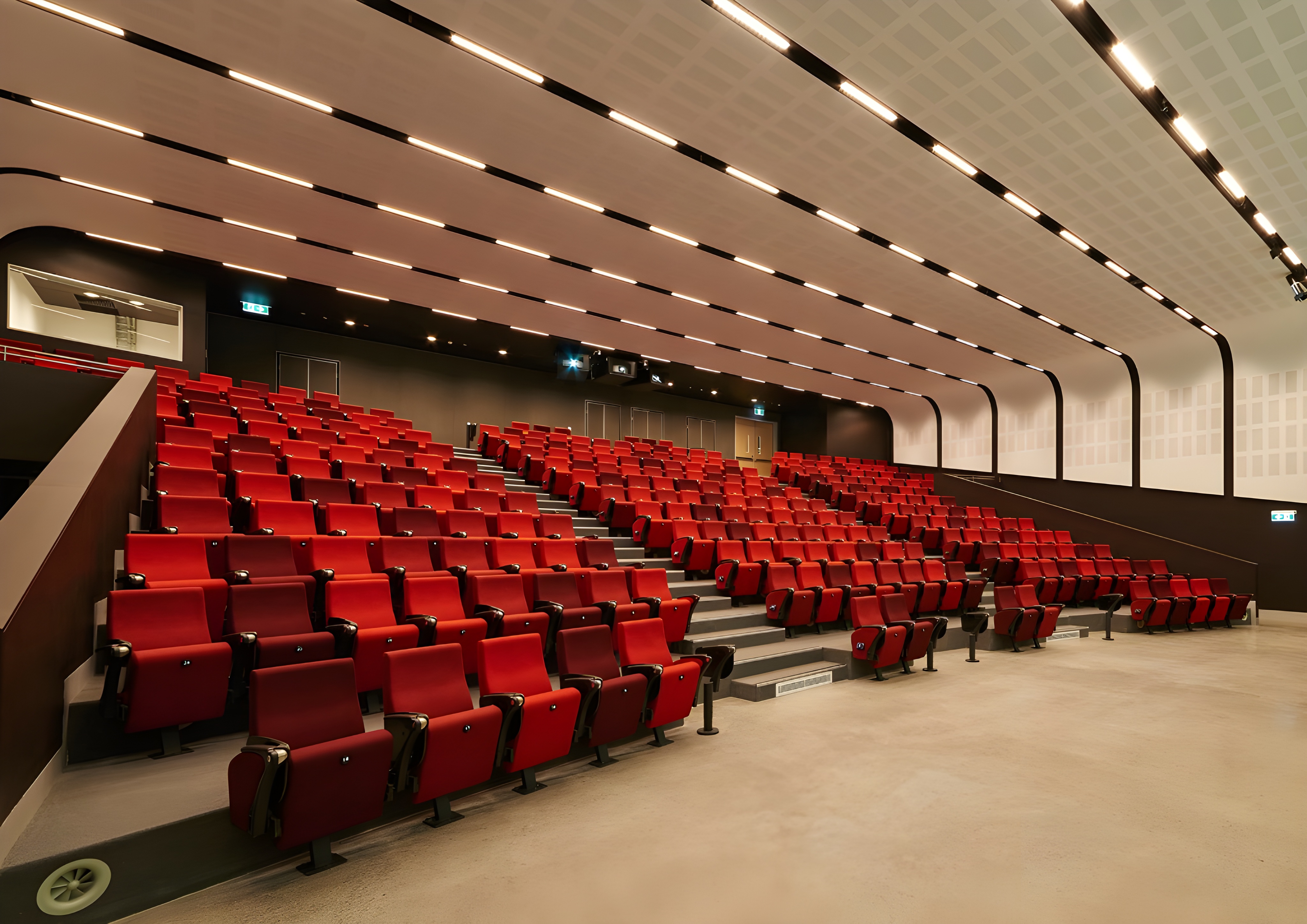 Lecture theatre and education seating at USYD Messel Theatre, Sydney, Australia